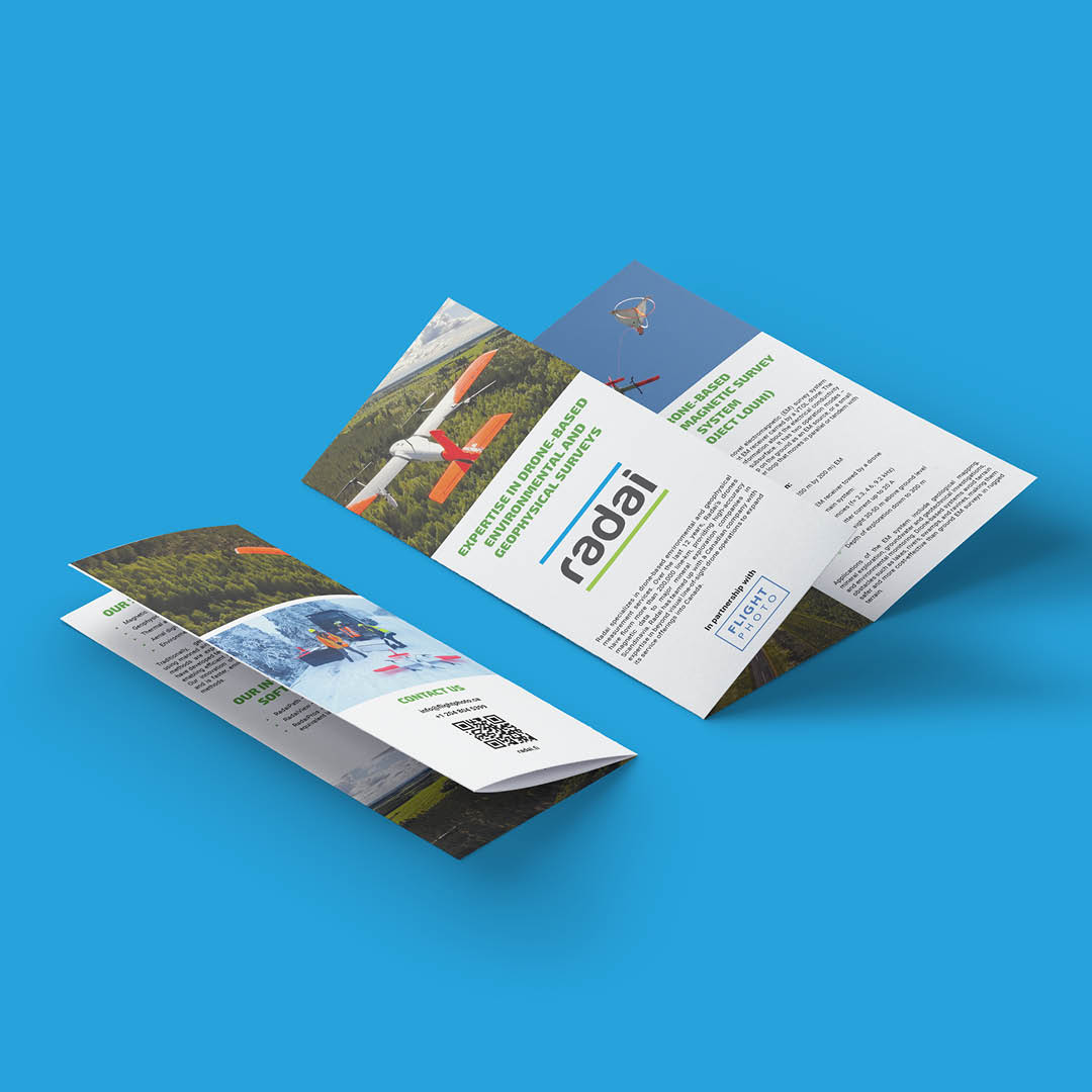 Radai/Flightphoto Brochure Mockup